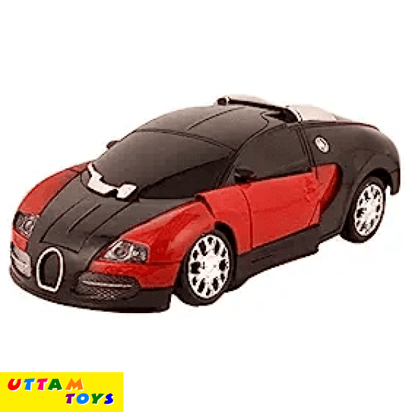 Uttam Toys Buggati Robot Car 2 in 1 Car Transforms