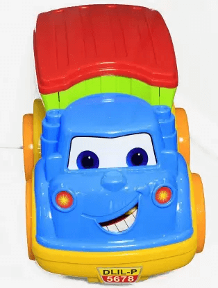 Playtone's Cartoon Container Truck Toy