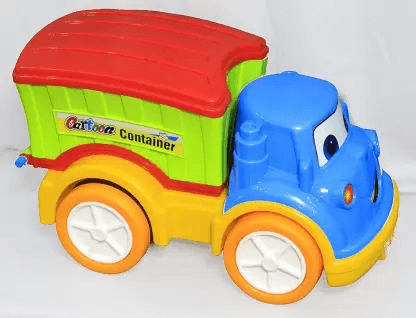 Playtone's Cartoon Container Truck Toy