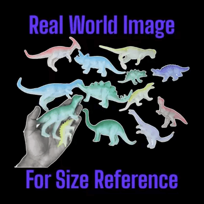 Mix Size Radium Dinosaur 13 Pcs Set