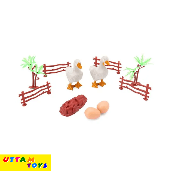 Farm Bird Life Set Pack of 6 - Multicolour