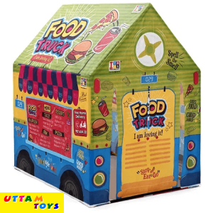 Play House Tent Food Truck Theme - Multicolor