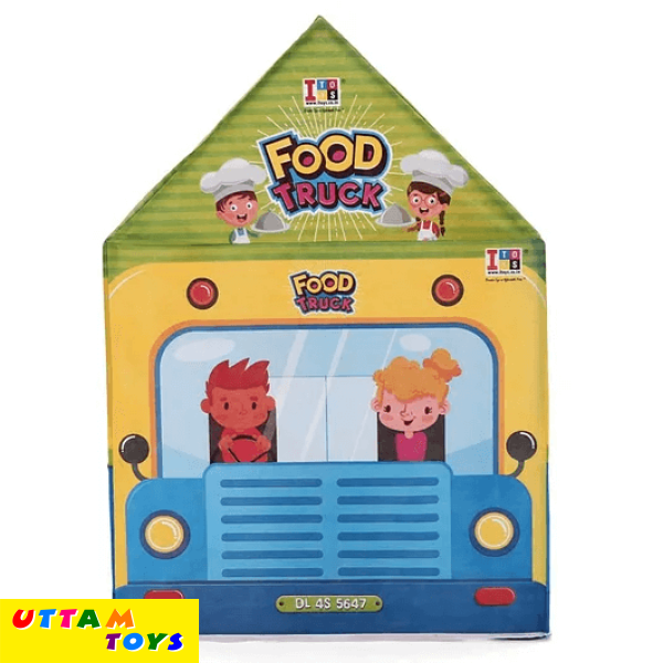 Play House Tent Food Truck Theme - Multicolor