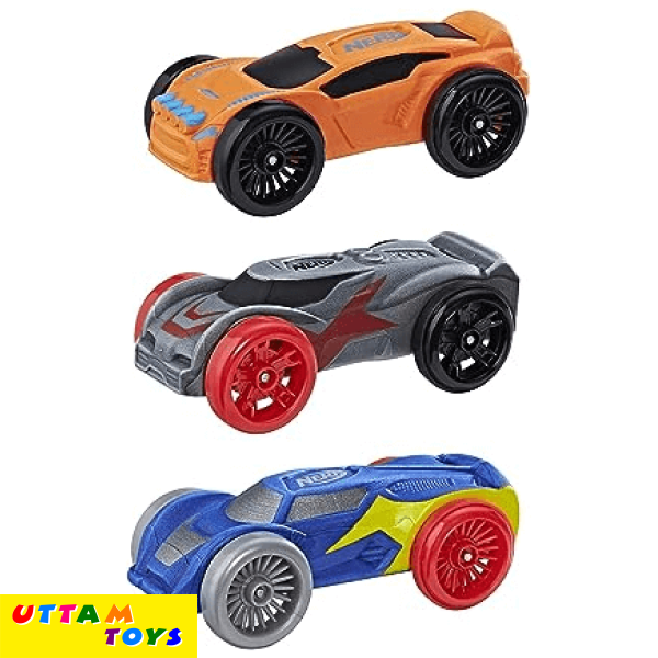 Hasbro Nerf Nitro Foam Car 3-Pack