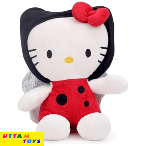 Uttam Toys Hello Kitty Lady Beetle Custome, White/Red (10-inch)