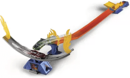 Hot Wheels Daredevil Crash Trackset (Multicolor)