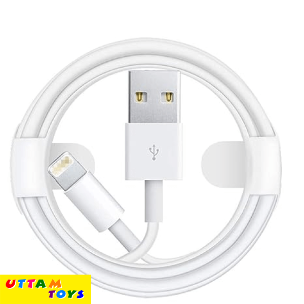 UttamToys Iphone Charge Cable (White)