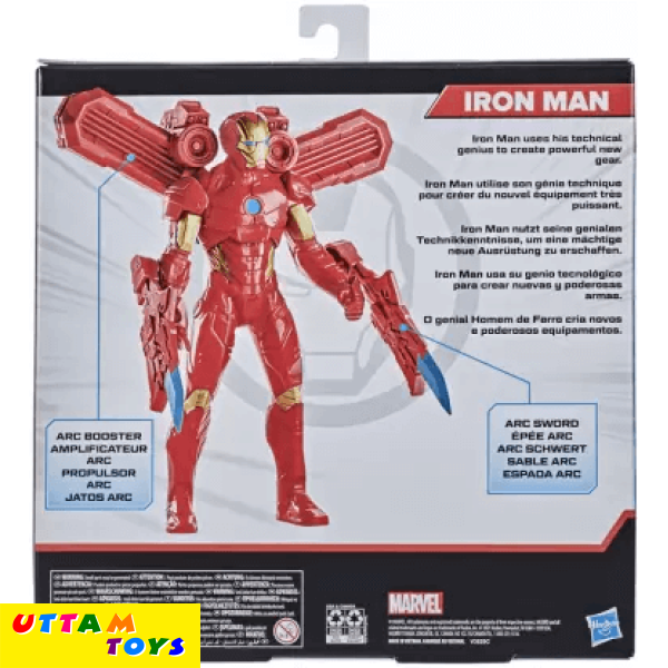 Hasbro Marvel 9.5-inch Scale Super Heroes and Villains Action Figure Toy Iron Man