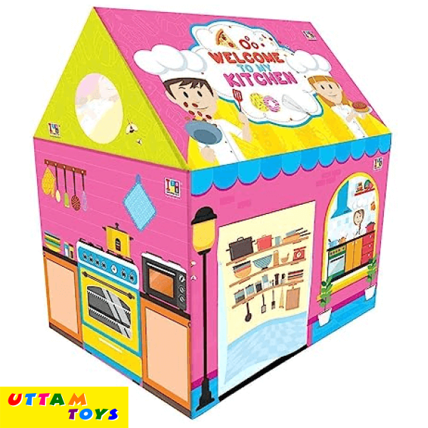 Welcome to My Kitchen Jumbo Size Water Proof Kitchen Kids Play Tent House