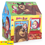 Masha and the Bear Tent House - Multicolor