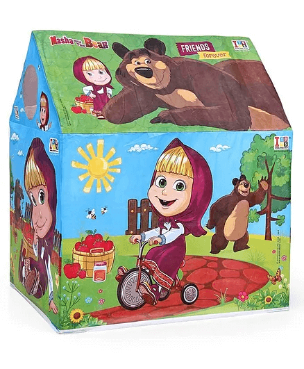 Masha and the Bear Tent House - Multicolor