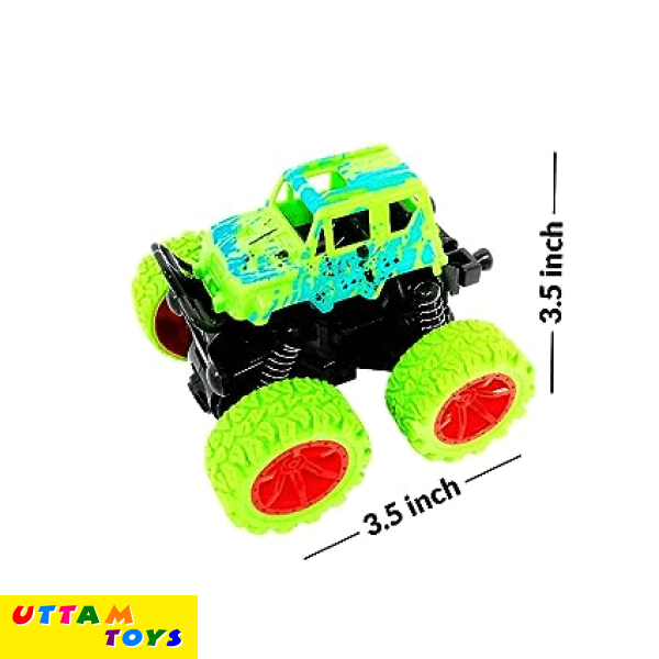 Uttam Toys Monster Truck Toys - Push & Go Toy Trucks Vehicles Toy for Boys and Kids