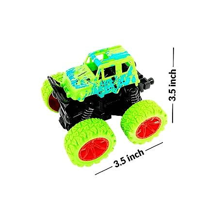 Uttam Toys Monster Truck Toys - Push & Go Toy Trucks Vehicles Toy for Boys and Kids