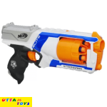 Nerf Elite Strongarm Toy Blaster with Rotating Barrel,Slam Fire, Incl. 20 Darts, Guns & Darts (Multicolor)