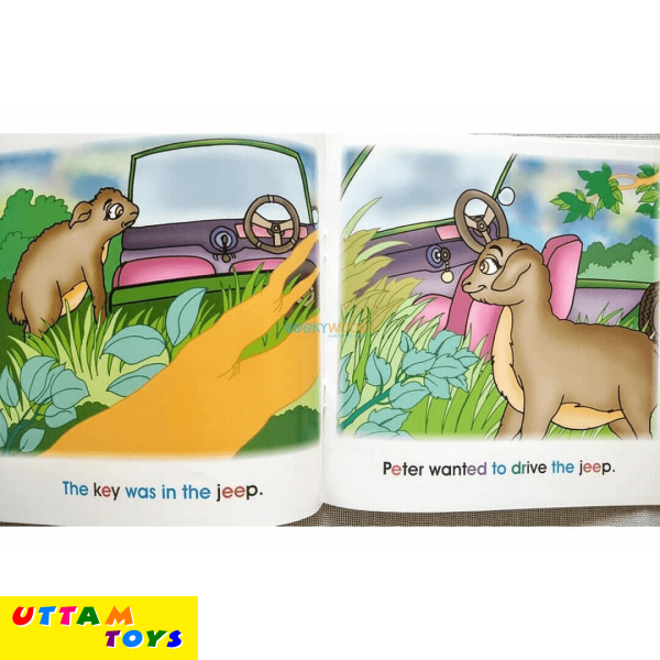 Uttam Toys Peter Steals a Jeep Book