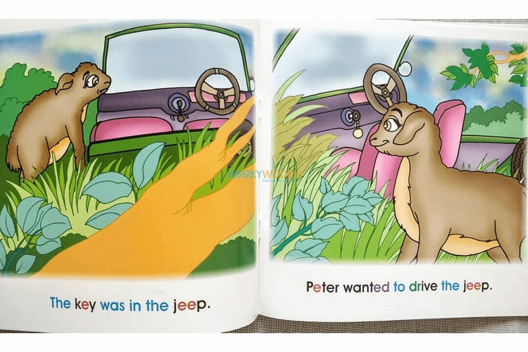 Uttam Toys Peter Steals a Jeep Book