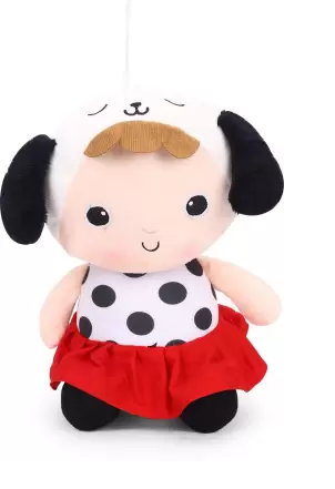 My Baby Excel Super Soft Polka Doll (Red and Black)