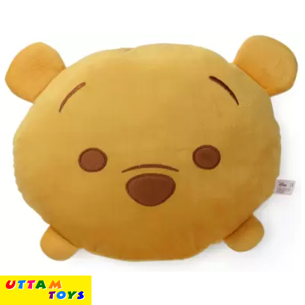 Disnay Tsum Pooh Face Plush - 20 cm(Yellow)