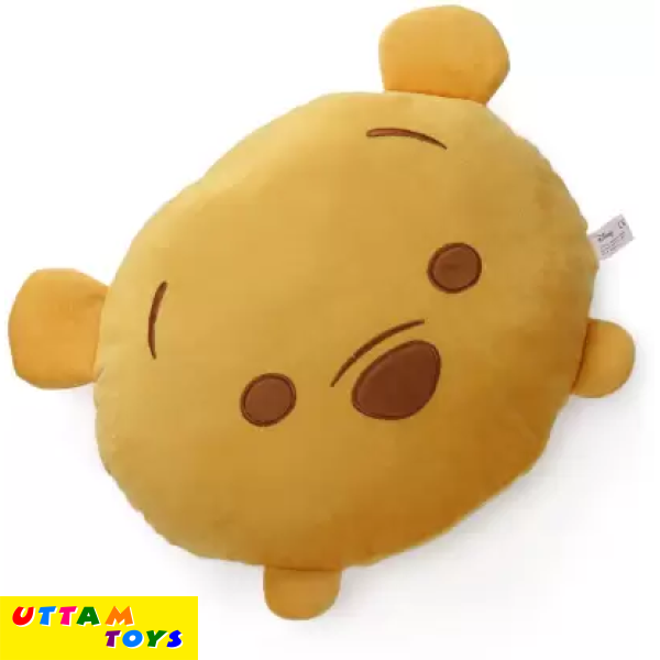 Disnay Tsum Pooh Face Plush - 20 cm(Yellow)