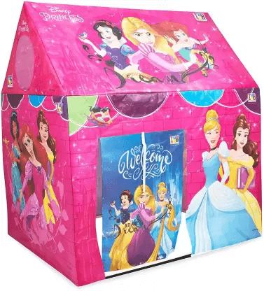 Princess Theme LED Light Big Size Tent House for Girls (Pink)