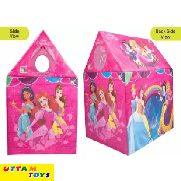 Princess Theme LED Light Big Size Tent House for Girls (Pink)