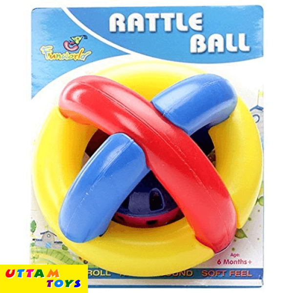 Funworld Rattle Ball - Multi Color