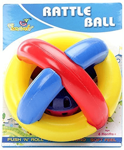 Funworld Rattle Ball - Multi Color