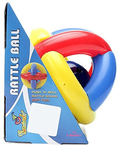 Funworld Rattle Ball - Multi Color