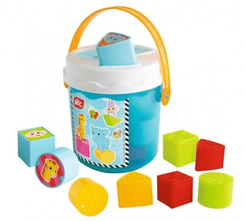 Buy Simba ABC Colorful Sorting Learning Bucket For Kids, Blue - Uttam Toys