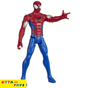 Hasbro Marvel Spider-Man Titan Hero Series Web Warriors Armoured Spider-Man (Multicolor)