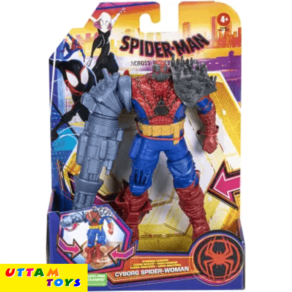 Hasbro Marvel Spider-Man Across the Spider-Verse Cyborg Spider-Woman Toy for Kids