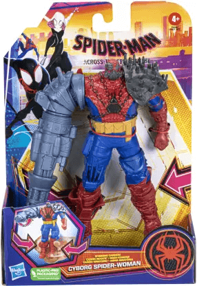 Hasbro Marvel Spider-Man Across the Spider-Verse Cyborg Spider-Woman Toy for Kids