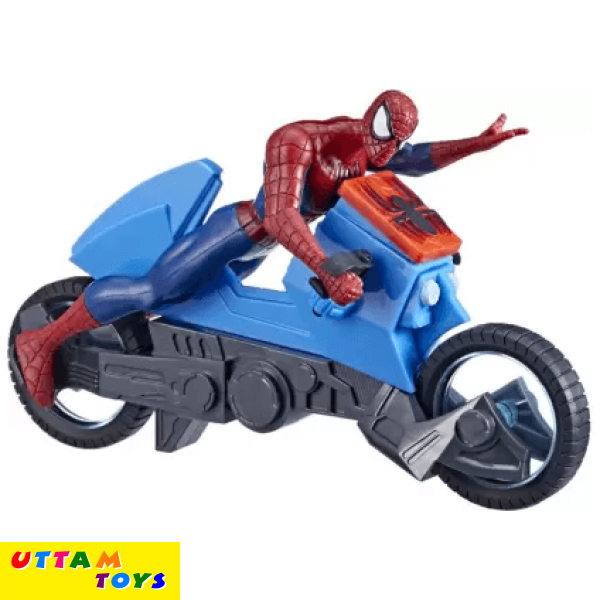 Hasbro Marvel Spider-Man Web Cycle Toy 6-Inch-Scale Collectible Toys for Kids