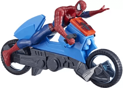 Hasbro Marvel Spider-Man Web Cycle Toy 6-Inch-Scale Collectible Toys for Kids