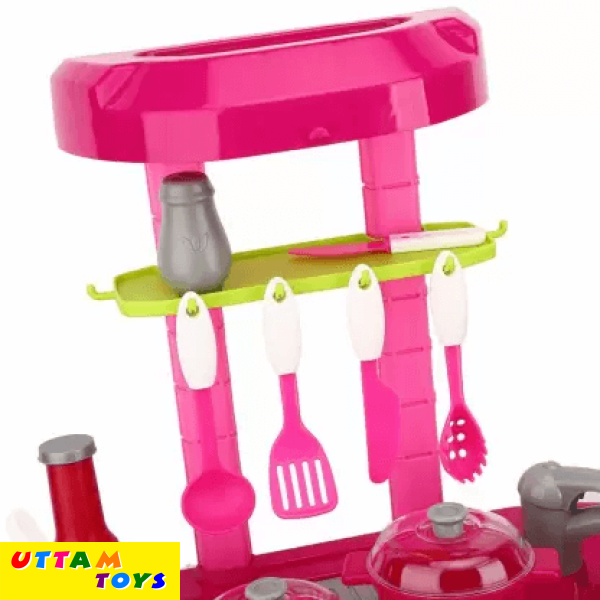 ToyBoy Kitchen Set With Plateform Light & Music