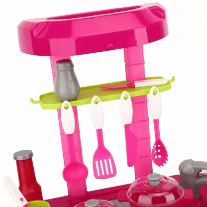 ToyBoy Kitchen Set With Plateform Light & Music