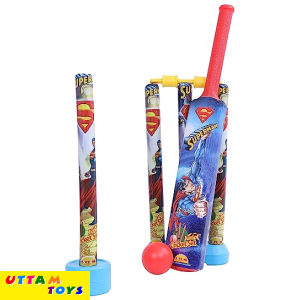 Toyzone Superman Cricket Bat Set