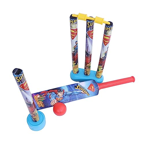 Toyzone Superman Cricket Bat Set