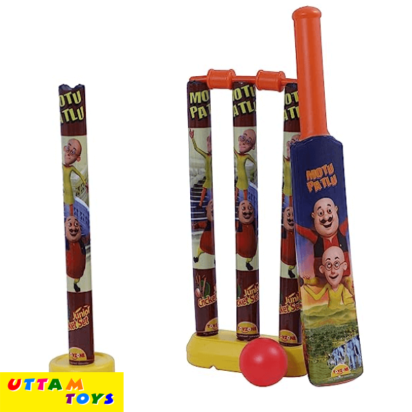 Toyzone Motu Patlu Cricket Bat Set