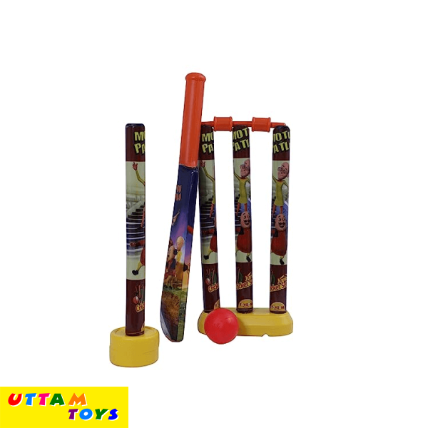 Toyzone Motu Patlu Cricket Bat Set