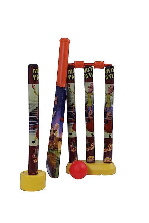 Toyzone Motu Patlu Cricket Bat Set