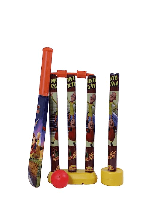 Toyzone Motu Patlu Cricket Bat Set