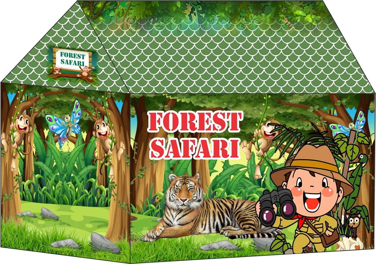 forest safari tent house