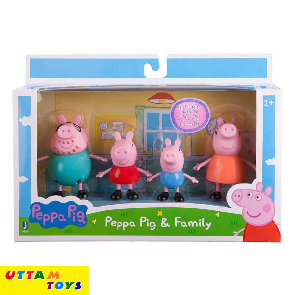 peppa pig family set