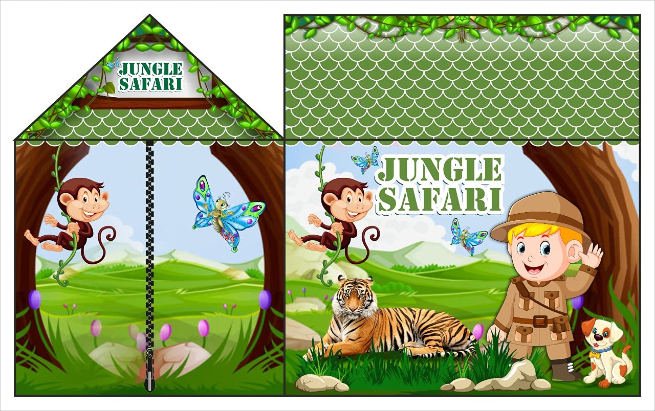 forest safari tent house