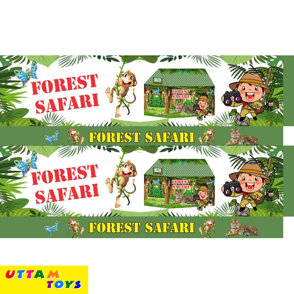 forest safari tent house