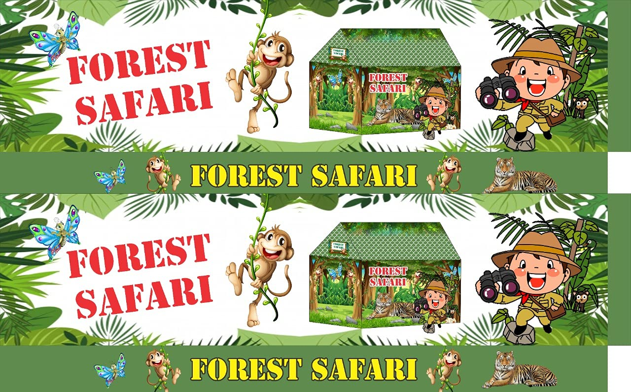 forest safari tent house