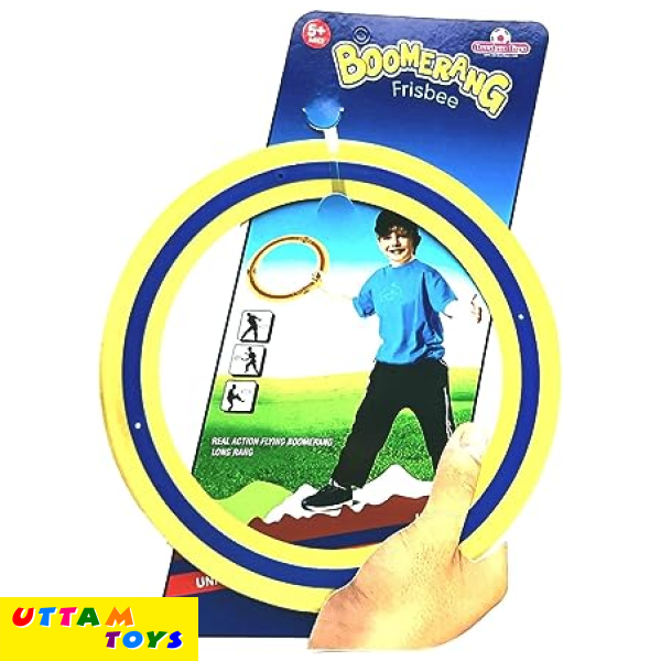 Darshan Toys Boomerang Frisbee Flying Disc - Multicolors