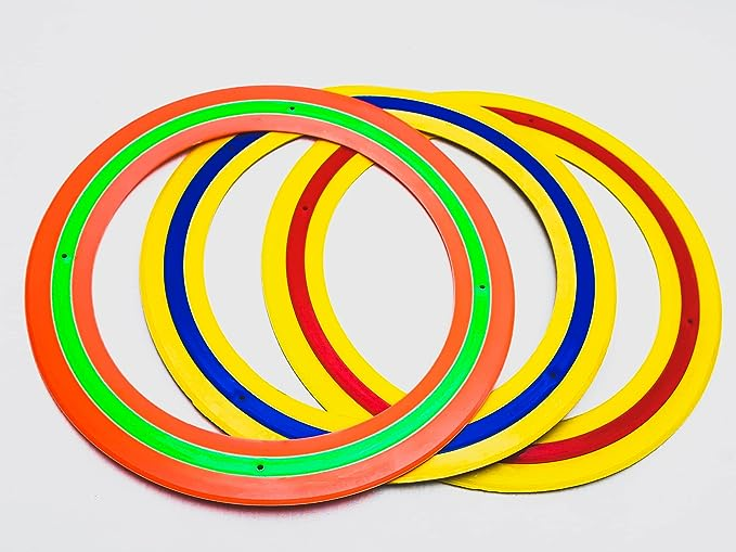 Darshan Toys Boomerang Frisbee Flying Disc - Multicolors