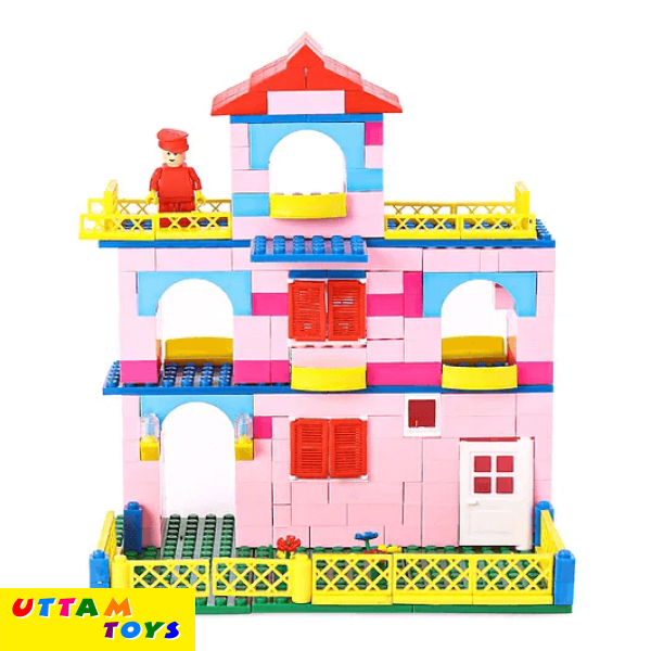 Peacock Smart Blocks Dream House Construction Set Multicolour - 360 Pieces